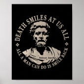Motivatie Marcus Aurelius over sterfelijkheid Poster (Voorkant)
