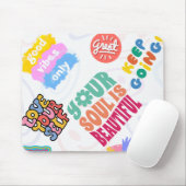 Motivatie meerkleuren muismat (Met muis)