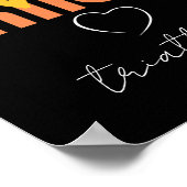 Motivatie met geel op zwarte typografie poster (Hoek)