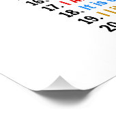 MOTIVATIE MINDSET AFFIRMATIES POSTER (Hoek)