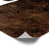 Motivatie mogelijkheden Citaat bruine kleur Poster (Hoek)