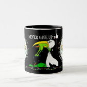 Motivatie mok - Doe het gewoon - geef nooit op (Center)