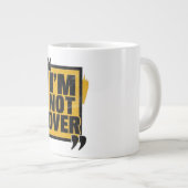 motivatie mok, inspirerend koffie mok, ga je grote koffiekop (Voorkant rechts)