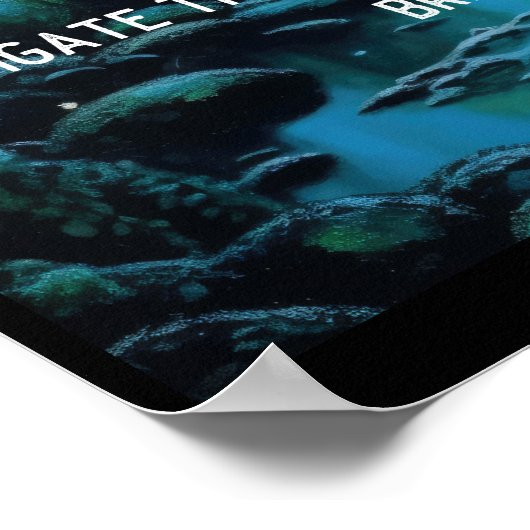 Motivatie Mothman Cryptid Poster (Hoek)