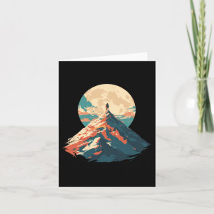 Motivatie Mountain Peak Klimmen Ontwerp - Natur Kaart