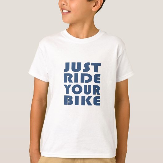 Motivatie mountainbike offerte t-shirt (Voorkant)
