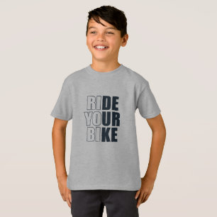 motivatie mountainbiken citaat t-shirt