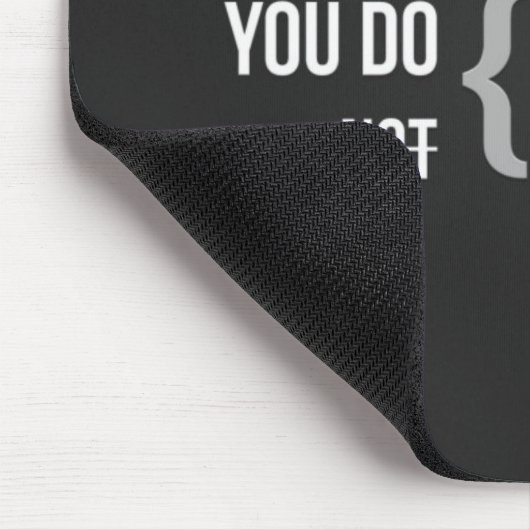 Motivatie Mousepad Muismat (Hoek)