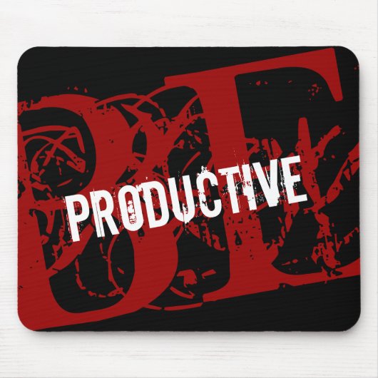 Motivatie Muismat | Productieve offertes (Voorkant)