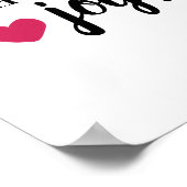 motivatie muuraart - quote - plezier poster (Hoek)