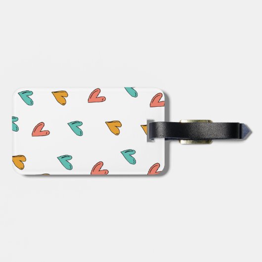 Motivatie 'n kindermeisje dat je naar het meisje g bagagelabel (Achterkant horizontaal)