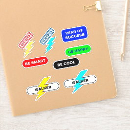 Motivatie Naam & Positieve Bevestiging Stickers