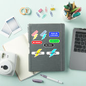 Motivatie Naam & Positieve Bevestiging Stickers (iPad Cover)