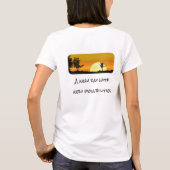 Motivatie New Day Sunrise T-shirt (Achterkant)