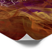 Motivatie - Nooit stoppen met dromen door Mansa Pr Poster (Hoek)