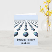 Motivatie Notecard voor Bedrijven Kaart (Gele Bloem)