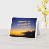 Motivatie notering kaart (Gele Bloem)