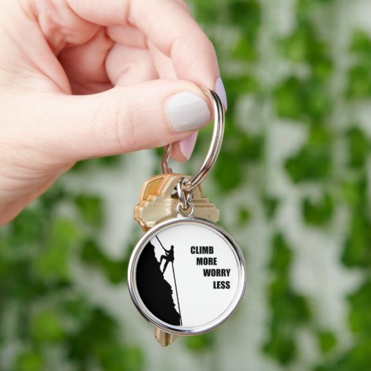 motivatie noteringen voor klimmers sleutelhanger (Hand)