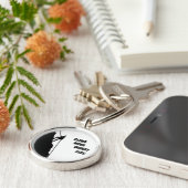 motivatie noteringen voor klimmers sleutelhanger (Zijkant)