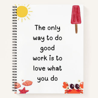 Motivatie notitieboek