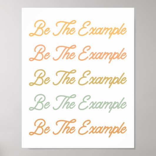 Motivatie nummering van het Citaat van het Kindnes Poster (Voorkant)