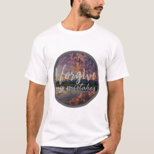 motivatie ochtendcitaten voor zelfaanvaarding t-shirt