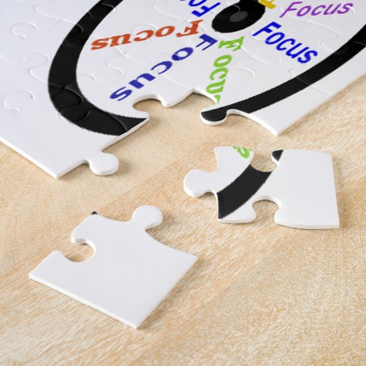 Motivatie of Inspirerend fietswoorden Legpuzzel (Zijkant)