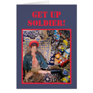 Motivatie of veel geluk Groeten Kaart