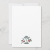 Motivatie offerte 2025 Kalender Bloemen Feestdagenkaart (Achterkant)