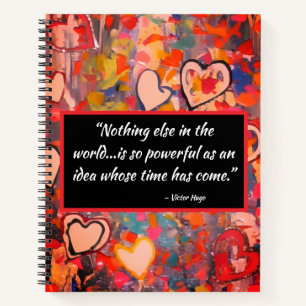 Motivatie offerte met Multimedia Heart Art Notitieboek