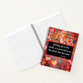 Motivatie offerte met Multimedia Heart Art Notitieboek (Binnen)
