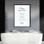 Motivatie offerte Modern Script Custom Poster