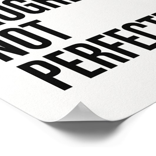 Motivatie offerte ontwerp voor groei en mindset poster (Hoek)