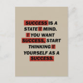 Motivatie offerte succes feestdagenkaart (Voorkant)