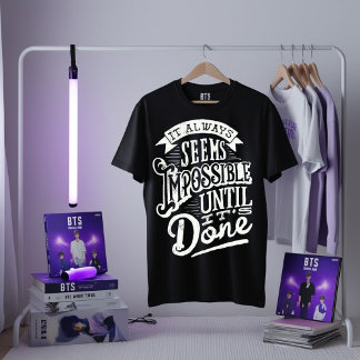 Motivatie offerte T-shirt - Onmogelijk tot klaar