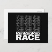 Motivatie offerte voor in-training voor Runner - R Briefkaart (Voorkant / Achterkant)