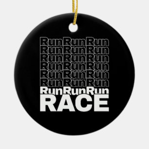 Motivatie offerte voor in-training voor Runner - R Keramisch Ornament