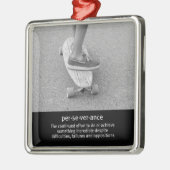 Motivatie offerte voor longboard metalen ornament (Links)