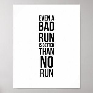 motivatie offerte voor runners uitvoeren poster