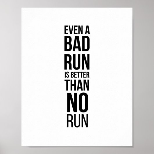 motivatie offerte voor runners uitvoeren poster (Voorkant)