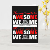 motivatie offerte voor teamwork kaart (Gele Bloem)