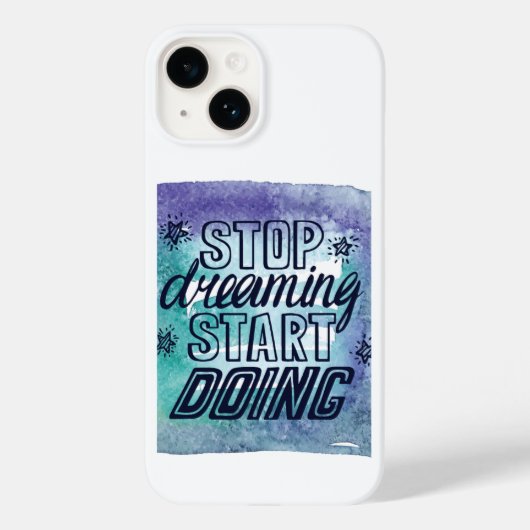 Motivatie offerteontwerp voor Achievers Case-Mate iPhone Case (Achterkant)