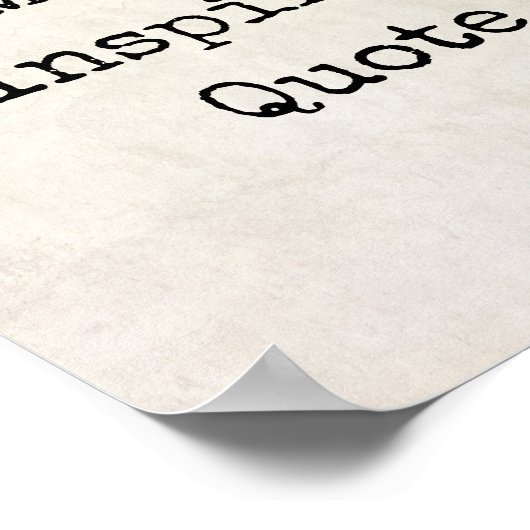 Motivatie offertes, namen, sms'jes maken uw eigen poster (Hoek)