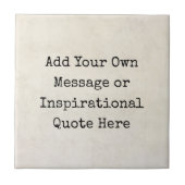 Motivatie offertes, namen, tekst maken uw eigen tegeltje (Voorkant)