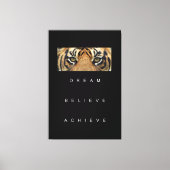 Motivatie offertes succes doelstelling modern canvas afdruk (Voorkant)