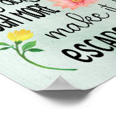 Motivatie offertes van een Llama - 11x14 Poster (Hoek)