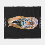 Motivatie offertes voor grotere zelfverbetering fleece deken (Voorkant (Horizontaal))