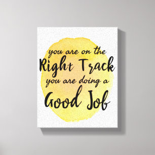 motivatie offertes voor zelfzorg canvas afdruk