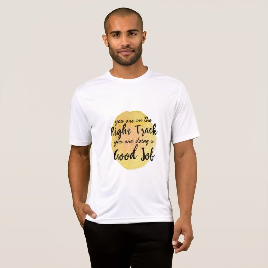 motivatie offertes voor zelfzorg t-shirt (Voorkant volledig)