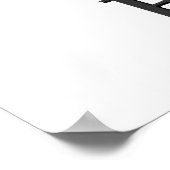 Motivatie onbevreesd Landing Eagle Poster (Hoek)